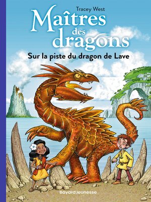 cover image of Sur la piste du dragon de Lave